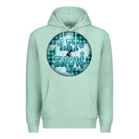 Seafoam let it snow Premium Hoodie - FaDigitalArtStudio