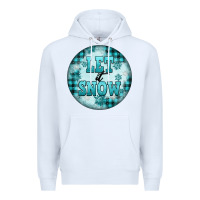 White let it snow Premium Hoodie - FaDigitalArtStudio
