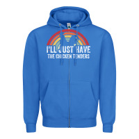 True Royal I'll Just Have The Chicken Tenders Zipper Hoodie - lanVoArt
