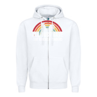 White I'll Just Have The Chicken Tenders Zipper Hoodie - lanVoArt