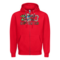 Red 2023 Happy New Year Zipper Hoodie - CowhideDigitalArt