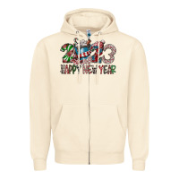 Sandshell 2023 Happy New Year Zipper Hoodie - CowhideDigitalArt