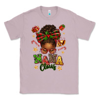 Lilac Nana Claus Afro Messy Bun Classic Tee - texasbilliewilder