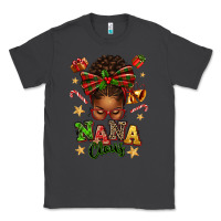 Smoke Nana Claus Afro Messy Bun Classic Tee - texasbilliewilder