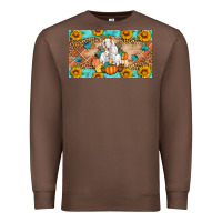 Chestnut Goat Family Fall Pumpkins Premium Sweatshirt - Artiststas