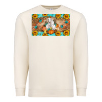 Sandshell Goat Family Fall Pumpkins Premium Sweatshirt - Artiststas