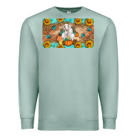 Seafoam Goat Family Fall Pumpkins Premium Sweatshirt - Artiststas