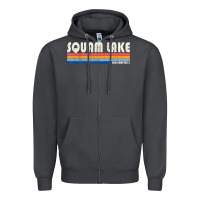 Smoke Vintage 70S 80S Style Squam Lake Nh Zipper Hoodie - lanVoArt