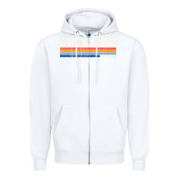 White Vintage 70S 80S Style Squam Lake Nh Zipper Hoodie - lanVoArt