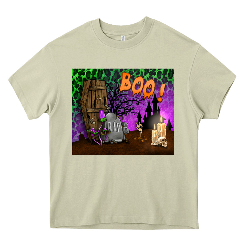 Boo Mousepad Heavy Core Tee by BundleAndBundleShop | Teevron