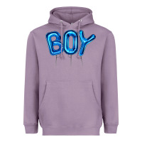Lavender Balloon Boy Heavyweight Hoodie - Artiststas