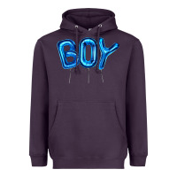 Plum Balloon Boy Heavyweight Hoodie - Artiststas