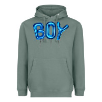 Sage Balloon Boy Heavyweight Hoodie - Artiststas