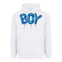 White Balloon Boy Heavyweight Hoodie - Artiststas