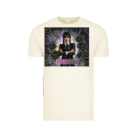 Gothic Girl With Black Rose Vintage Tee | Teevron