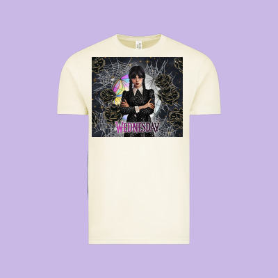 Gothic Girl With Black Rose Vintage Tee Designed By Tumblerdesignbyshophia