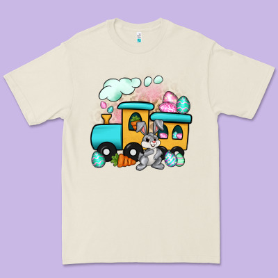 Easter Train Premium Tee Designed By Artiststas