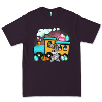 Plum easter train Premium Tee - Artiststas