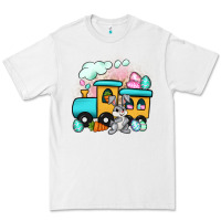 White easter train Premium Tee - Artiststas
