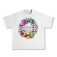 Lunar Rock Easter with eggs and daisy Easter Day Urban Heavy Tee - HowdyJamesFarm