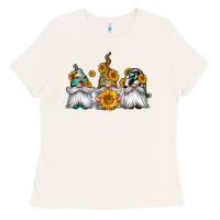 Bone western sunflowers gnomes Ladies Tee - Jasminsmagicworld