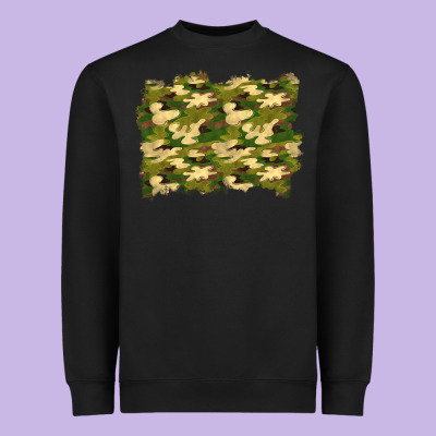 Camouflage Background Heavyweight Sweatshirt Designed By Bundleandbundleshop