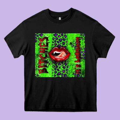 It's Halloween Bitches Tumbler Heavy Core Tee Designed By Bundleandbundleshop