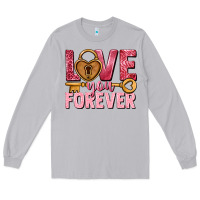 Moon Dust Love you forever Valentine's Day Long Sleeve Tee - HowdyJamesFarm