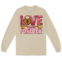 Mushroom Love you forever Valentine's Day Long Sleeve Tee - HowdyJamesFarm