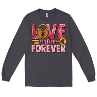 Smoke Love you forever Valentine's Day Long Sleeve Tee - HowdyJamesFarm