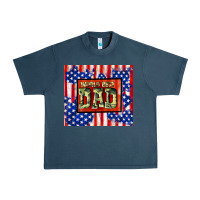 Midnight Navy world best dad Urban Heavy Tee - TumblerDesignByShophia