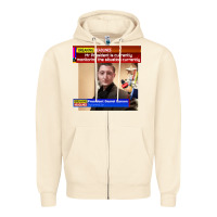 Sandshell daniel larson monitoring the situation   vintage Zipper Hoodie - lanVoArt