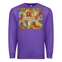 Purple Fall is my favorite color tumbler Premium Sweatshirt - Artiststas