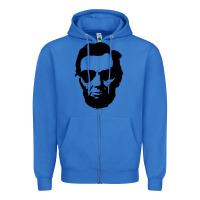 True Royal cool abe lincoln with aviator sunglasses black Zipper Hoodie - lanVoArt