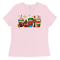 Bubblegum Pink nutcracker coffee Ladies Tee - Jasminsmagicworld