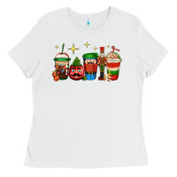 White nutcracker coffee Ladies Tee - Jasminsmagicworld