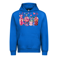 Cobalt breast cancer stitch coffee cups Urban Hoodie - AdoDesignShop