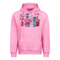 Breast Cancer Stitch Coffee Cups Urban Hoodie | Teevron