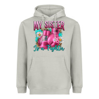 Moon Dust Breast Cancer My Sister Is A Fighter Heavyweight Hoodie - Artiststas