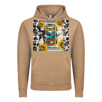 Vintage Coffee ocd with cow Vintage Hoodie - TumblerDesignByShophia