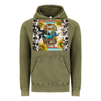 Vintage Olive ocd with cow Vintage Hoodie - TumblerDesignByShophia
