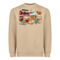 Mushroom Teacher Coffee Cups Heavyweight Sweatshirt - FaDigitalArtStudio