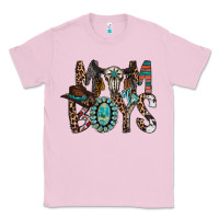 Bubblegum Pink mom of boys Classic Tee - RacoonDesign
