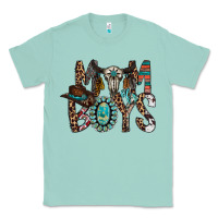 Seafoam mom of boys Classic Tee - RacoonDesign