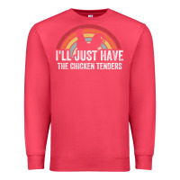 Cardinal I'll Just Have The Chicken Tenders Premium Sweatshirt - lanVoArt