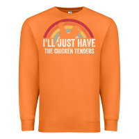 Carrot I'll Just Have The Chicken Tenders Premium Sweatshirt - lanVoArt