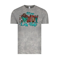 Cloud Rock Western More Howdy Less Hate Cowboy Hat Gemstone Vintage Tee - HowdyJamesFarm