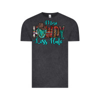 Vintage Black Western More Howdy Less Hate Cowboy Hat Gemstone Vintage Tee - HowdyJamesFarm