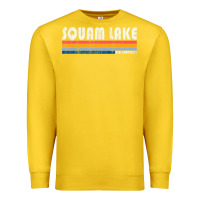 Lemon Vintage 70S 80S Style Squam Lake Nh Premium Sweatshirt - lanVoArt
