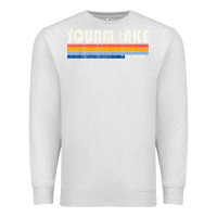 Oatmeal Heather Vintage 70S 80S Style Squam Lake Nh Premium Sweatshirt - lanVoArt